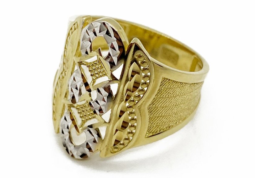 Zlatý prsten 3,48 g 14 Kt