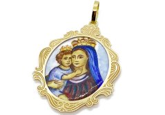 Zlatý přívěsek Madonka 14,05 g 14 Kt