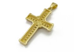 Zlatý přívěsek Kříž 2,11 g 14 Kt