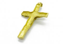 Zlatý přívěsek Kříž 8,68 g 14 Kt