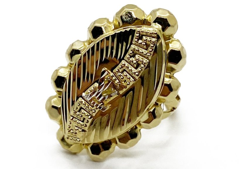 Zlatý prsten 3,97 g 14 Kt