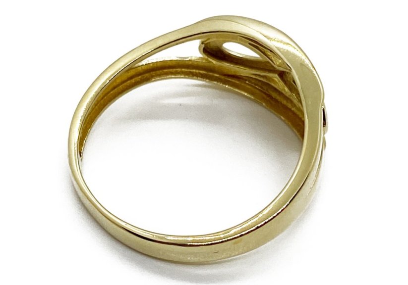 Zlatý prsten 2,38 g 14 Kt