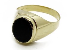 Zlatý prsten pánský 5,52 g 14 Kt