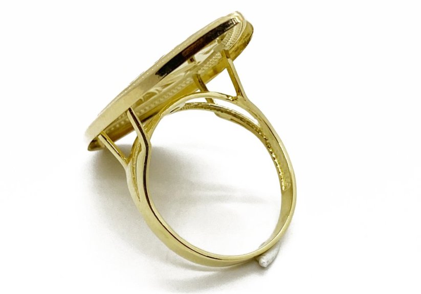 Zlatý prsten 3,62 g 14 Kt