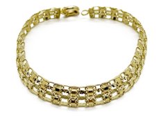 Zlatý náramek 10,78 g 14 Kt