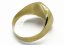 Zlatý prsten pánský 5,51 g 14 Kt