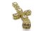 Zlatý přívěsek Kříž 7,22 g 14 Kt