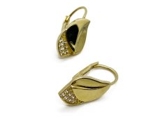 Zlaté náušnice 2,12 g 14 Kt