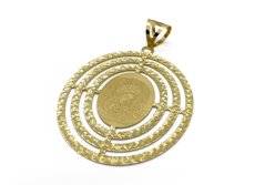 Zlatý přívěsek Madonka 10,16 g 14 Kt