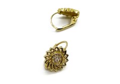 Zlaté náušnice 2,76 g 14 Kt