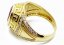 Zlatý prsten pánský 7,01 g 14 Kt