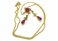 Zlatý řetízek - Závěs 4,55 g 14 Kt