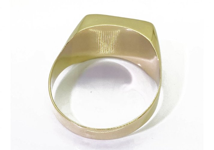 Zlatý prsten pánský 3,87 g 14 Kt