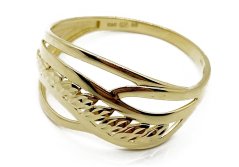 Zlatý prsten 2,24 g 14 kt