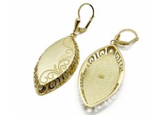 Zlaté náušnice 8,26 g 14 Kt