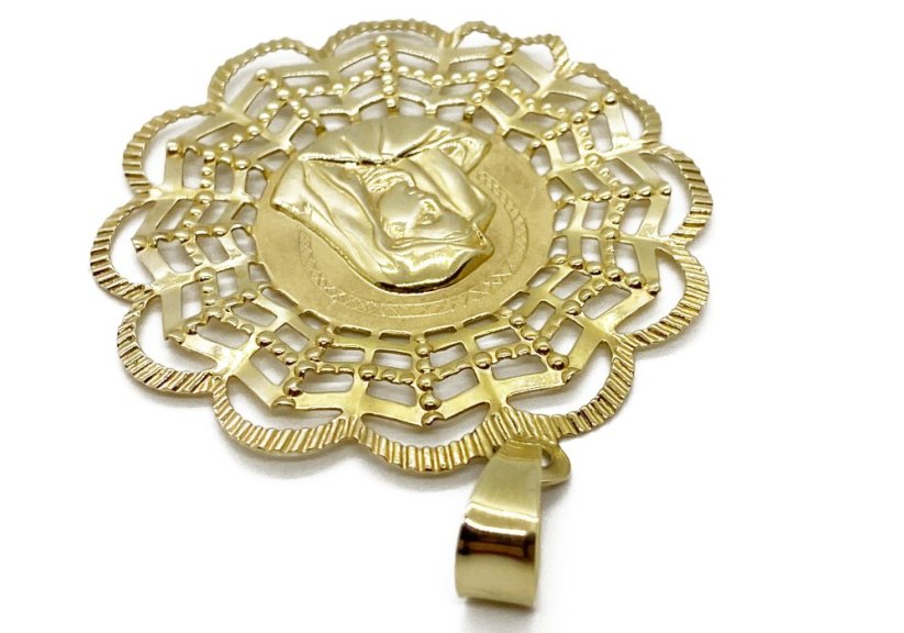 Zlatý přívěsek Madonka 5,28 g 14 Kt