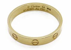 Zlatý prsten Cartier