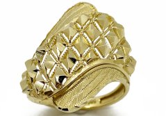 Zlatý prsten 4,19 g 14 Kt