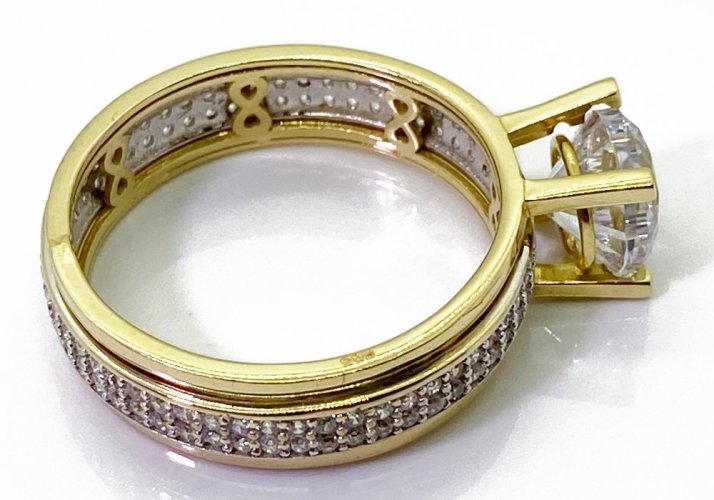 Zlatý prsten 6,02 g 14 Kt