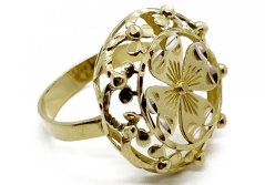 Zlatý prsten 3,80 g 14 Kt