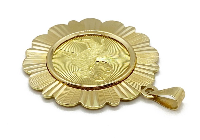 Zlatý přívěsek Kozoroh 6,50 g 14 Kt