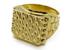 Zlatý prsten pánský 6,00 g 14 Kt