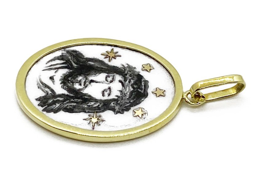 Zlatý přívěsek Ježíš 3,99 g 14 Kt