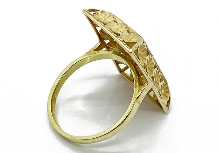 Zlatý prsten 3,60 g 14 Kt
