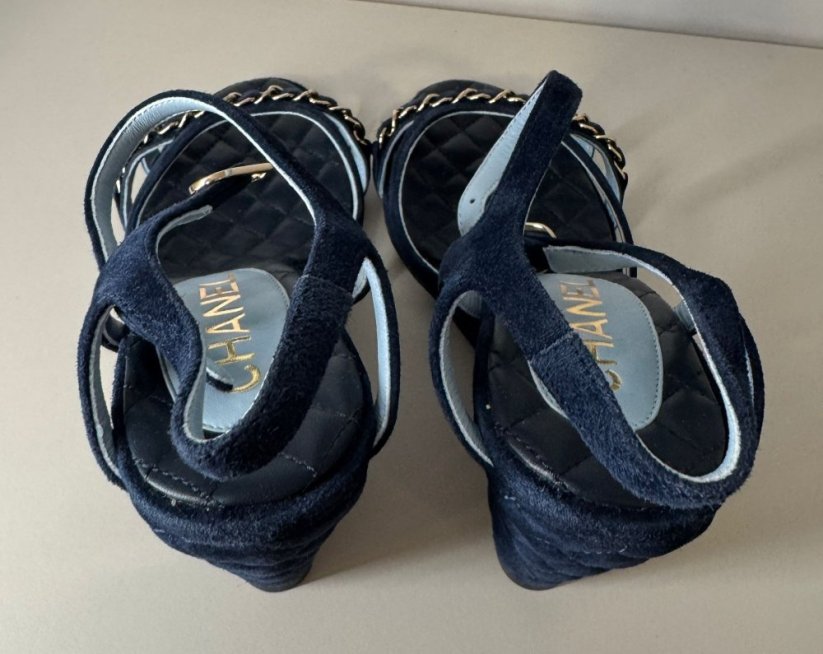 Chanel Sandals Veau Velours