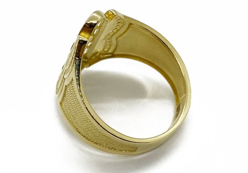 Zlatý prsten 3,48 g 14 Kt