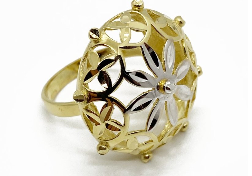 Zlatý prsten 5,87 g 14 Kt