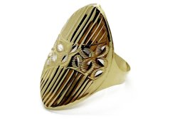 Zlatý prsten 2,46 g 14 Kt