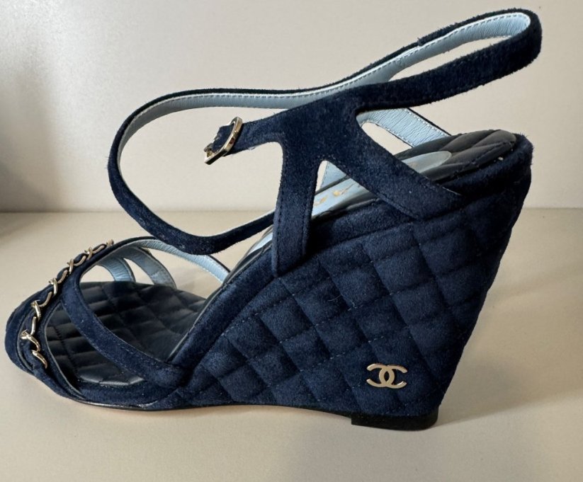 Chanel Sandals Veau Velours