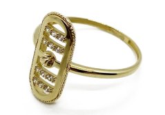Zlatý prsten 2,32 g 14 Kt