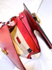 Gucci Sylvie Leather Top Handle Bag