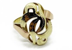 Zlatý prsten 2,94 g 14 Kt