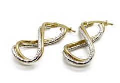 Zlaté náušnice 2,49 g 14 Kt