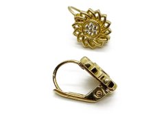 Zlaté náušnice 2,75 g 14 Kt