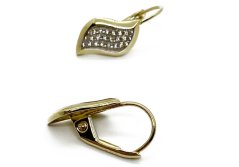 Zlaté náušnice 2,40 g 14 Kt