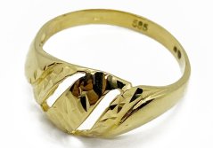 Zlatý prsten 2,77 g 14 Kt
