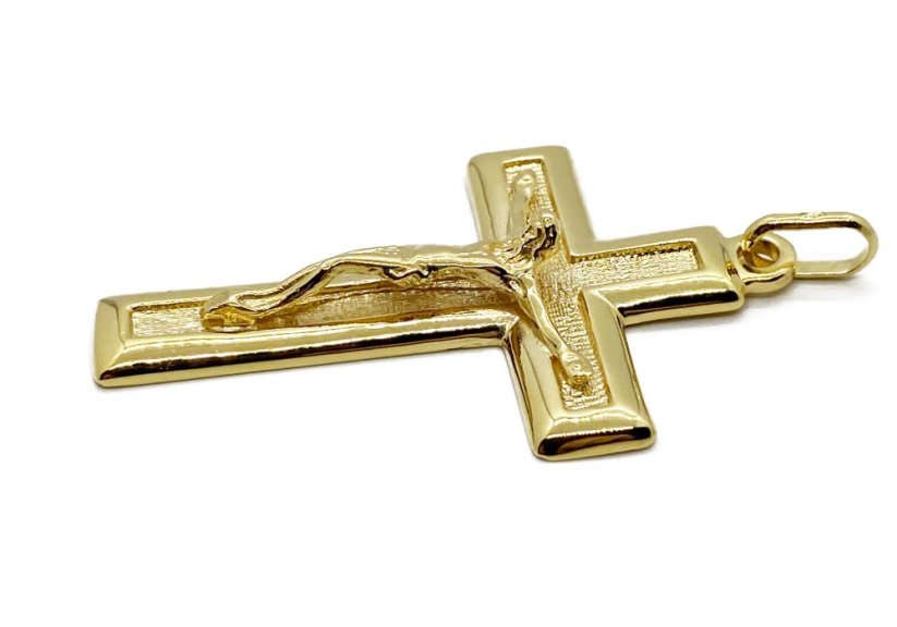 Zlatý přívěsek Kříž 8,74 g 14 Kt