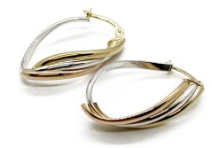 Zlaté náušnice 2,60 g 14 Kt