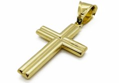 Zlatý přívěsek Kříž 4,24 g 14 Kt