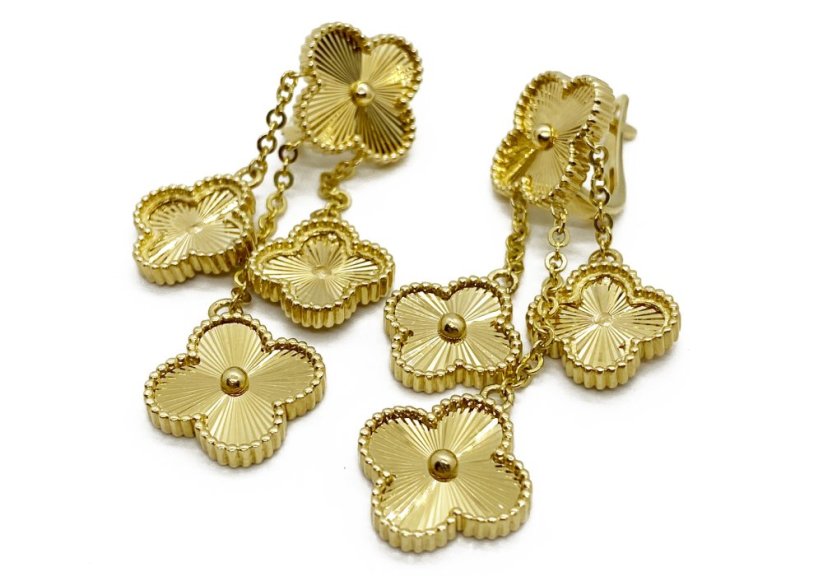 Zlaté náušnice 11,60 g 14 Kt