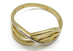 Zlatý prsten 2,15 g 14 Kt