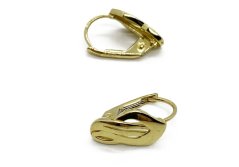 Zlaté náušnice 1,94 g 14 Kt