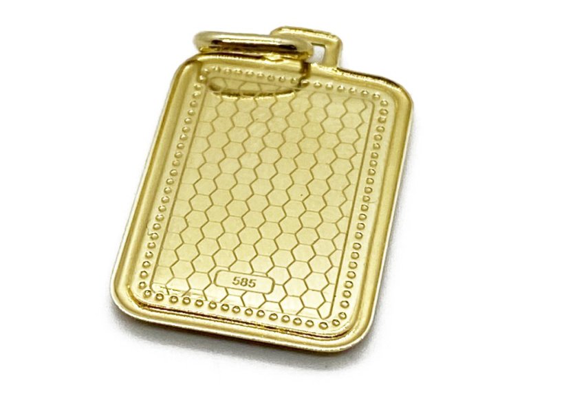 Zlatý přívěsek Madonka 1,07 g 14 Kt