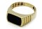 Zlatý prsten pánský 5,84 g 14 Kt