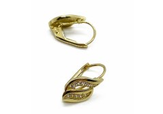 Zlaté náušnice 1,87 g 14 Kt