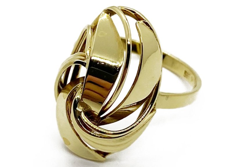 Zlatý prsten 3,50 g 14 Kt